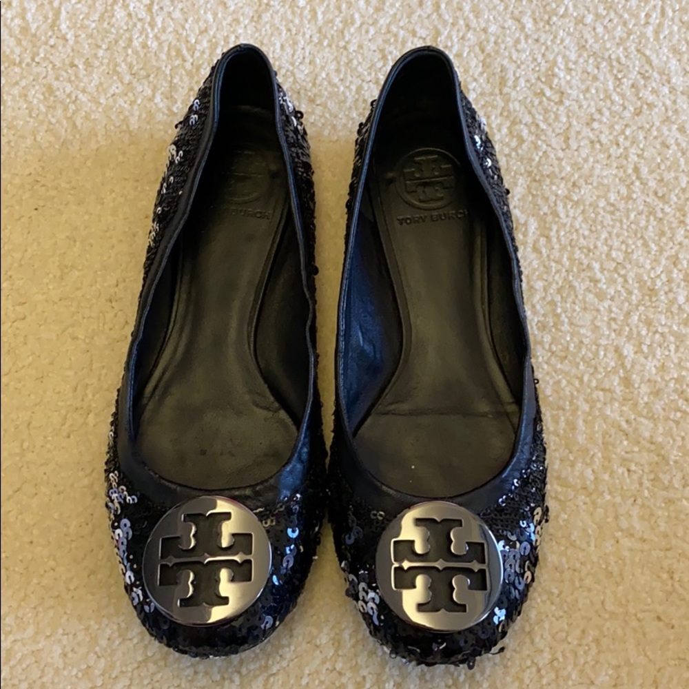 Tory Burch Sequin Ballet Flats